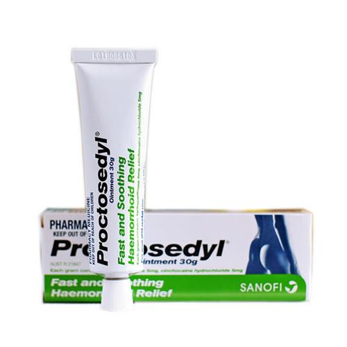 [药房代发]proctosedyl ointment 痔疮膏 30g