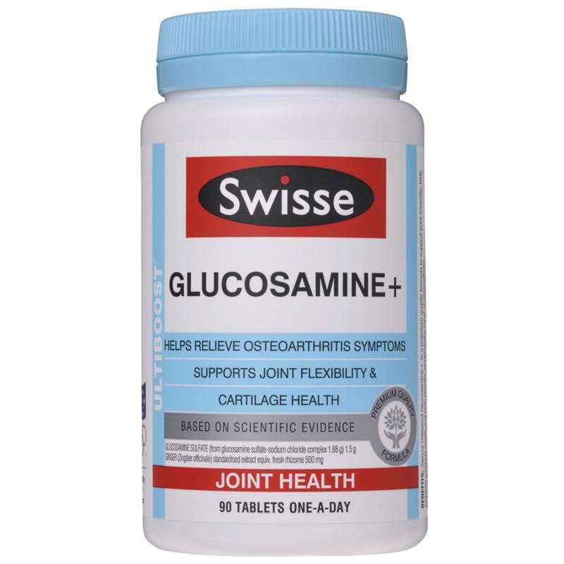 swisse 氨基葡萄糖 维骨力 90片